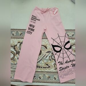 Marvel Spider-Man Pink Sweatpants